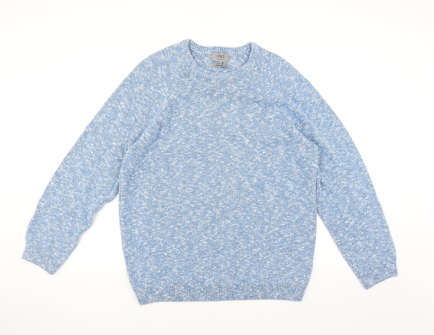 Marks and Spencer Mens Blue   Pullover Jumper Size XL