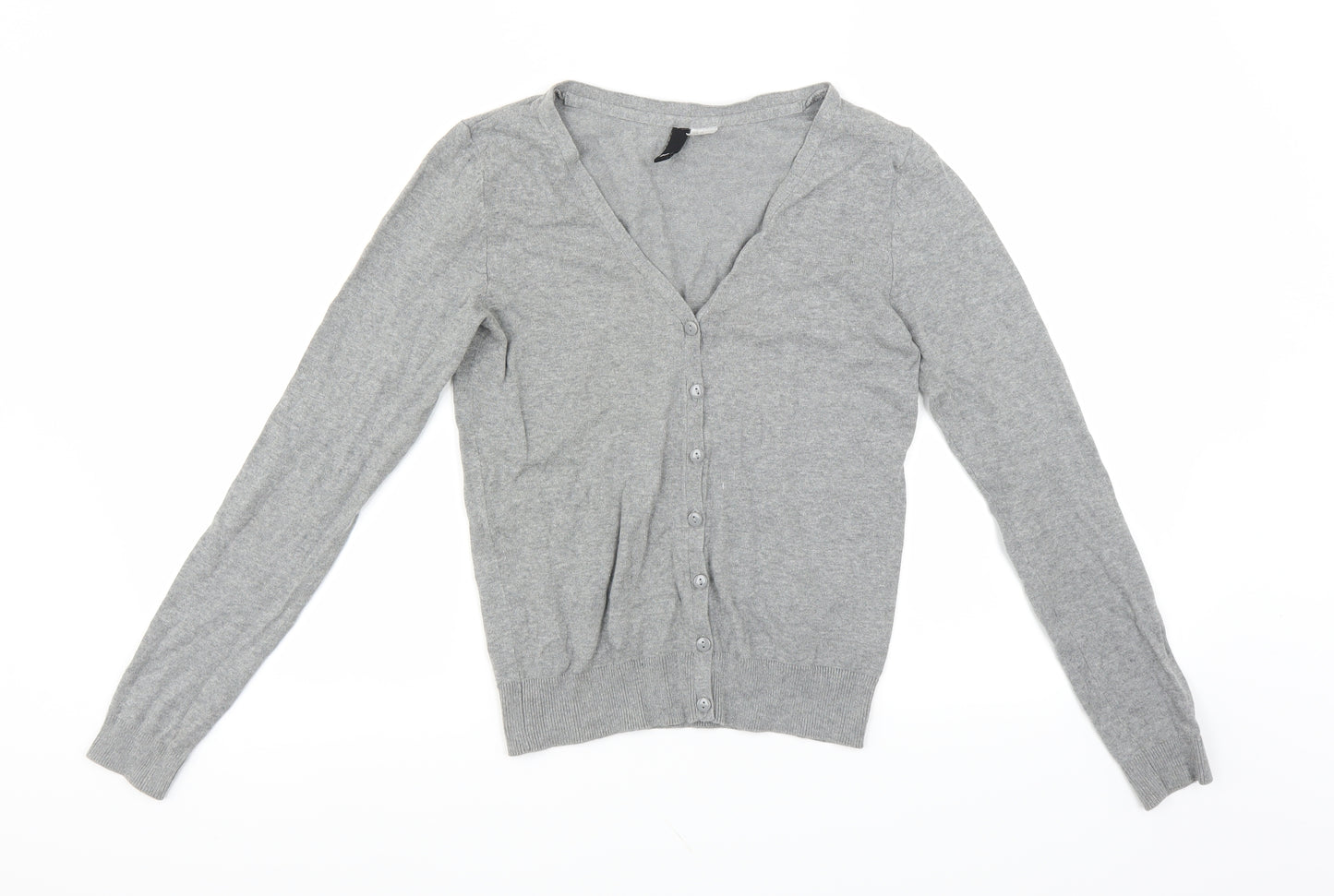 Divided by H&M Womens Grey   Cardigan Jumper Size 10
