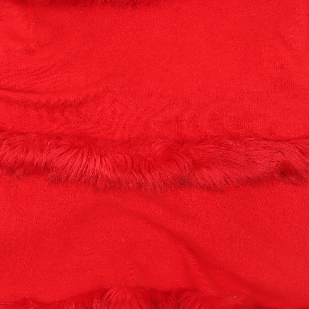 Urban Mist Womens Red   Cardigan Jumper Size L