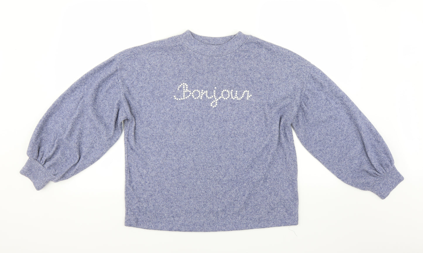 F&F Womens Blue   Pullover Jumper Size 12  - Bonjour