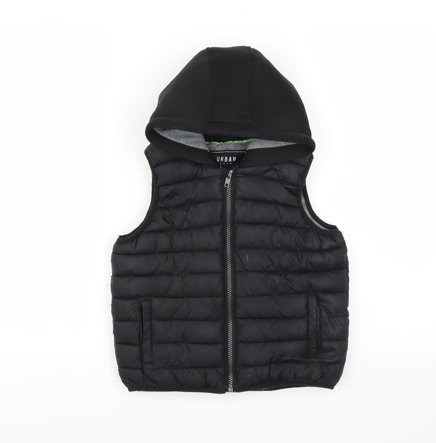 Urban Boys Boys Black   Gilet Waistcoat Size 5 Years