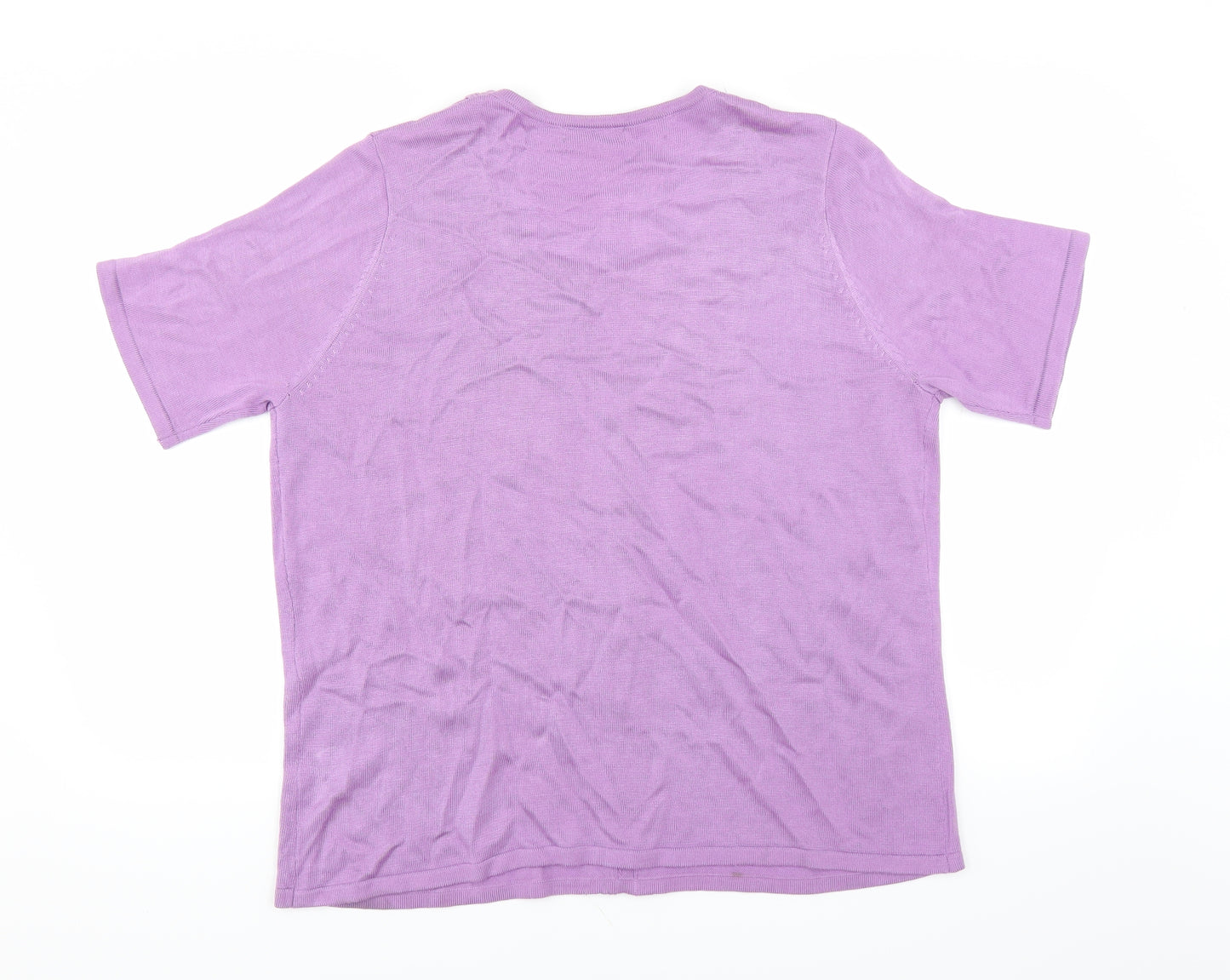 BM Womens Purple   Pullover Jumper Size L
