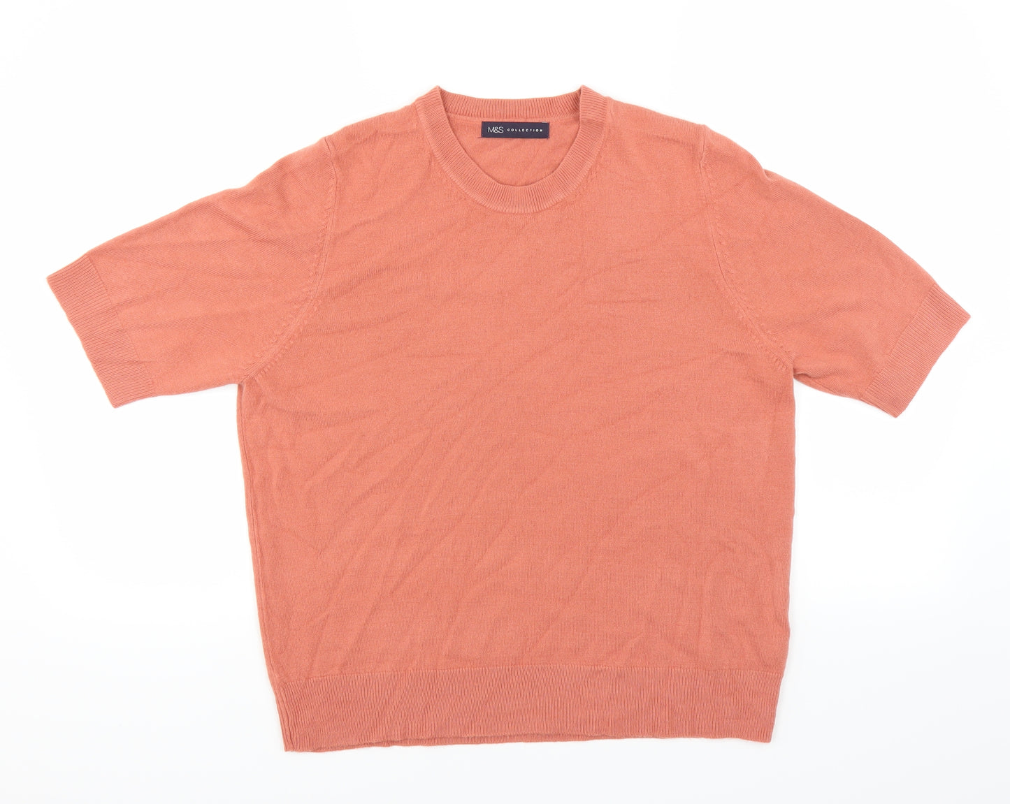 Marks and Spencer Womens Pink   Pullover Jumper Size 16