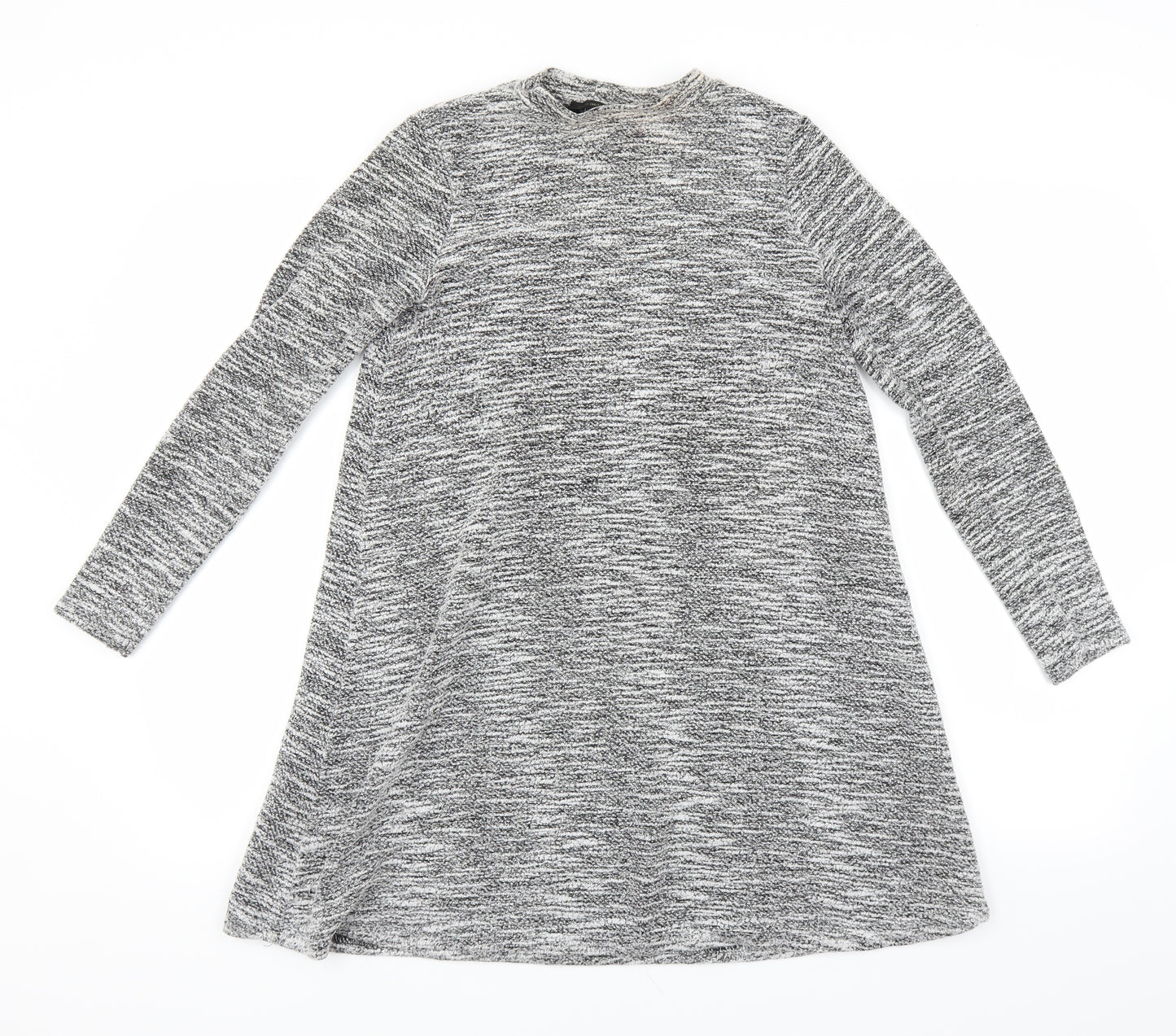 River Island Womens Grey   Jumper Dress  Size 8