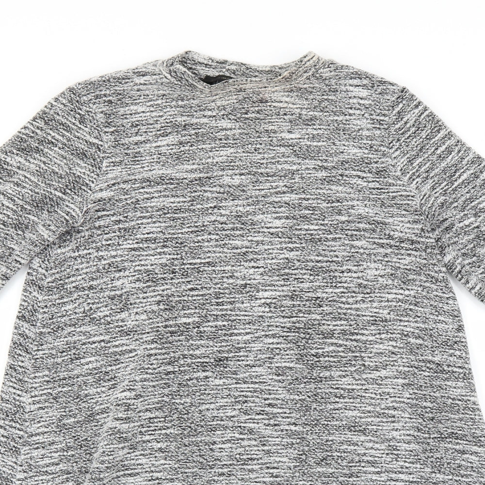 River Island Womens Grey   Jumper Dress  Size 8
