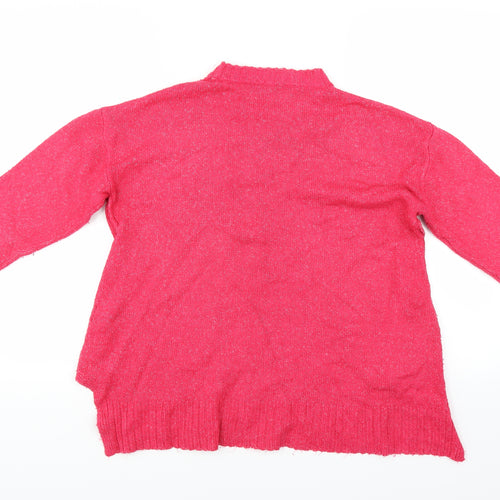 Marks and Spencer Womens Pink   Pullover Jumper Size M