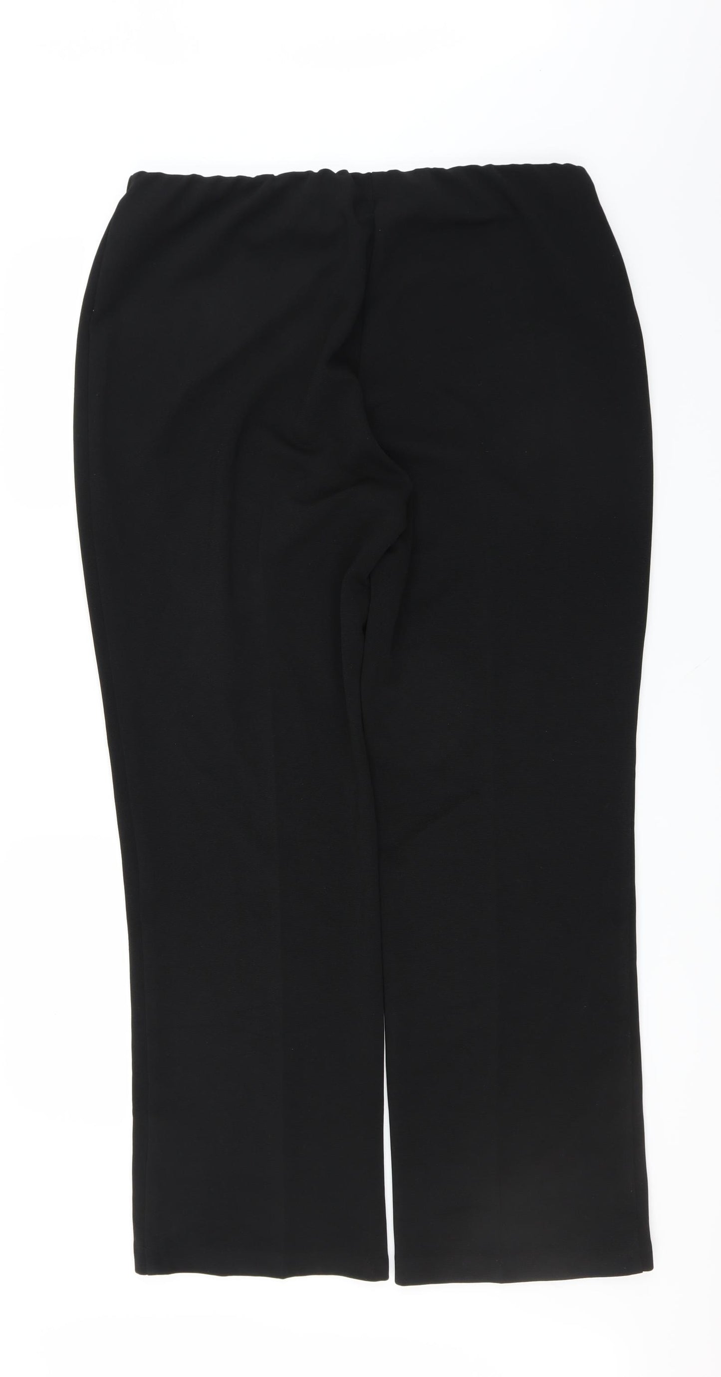 Yours Womens Black   Trousers  Size 20 L31 in