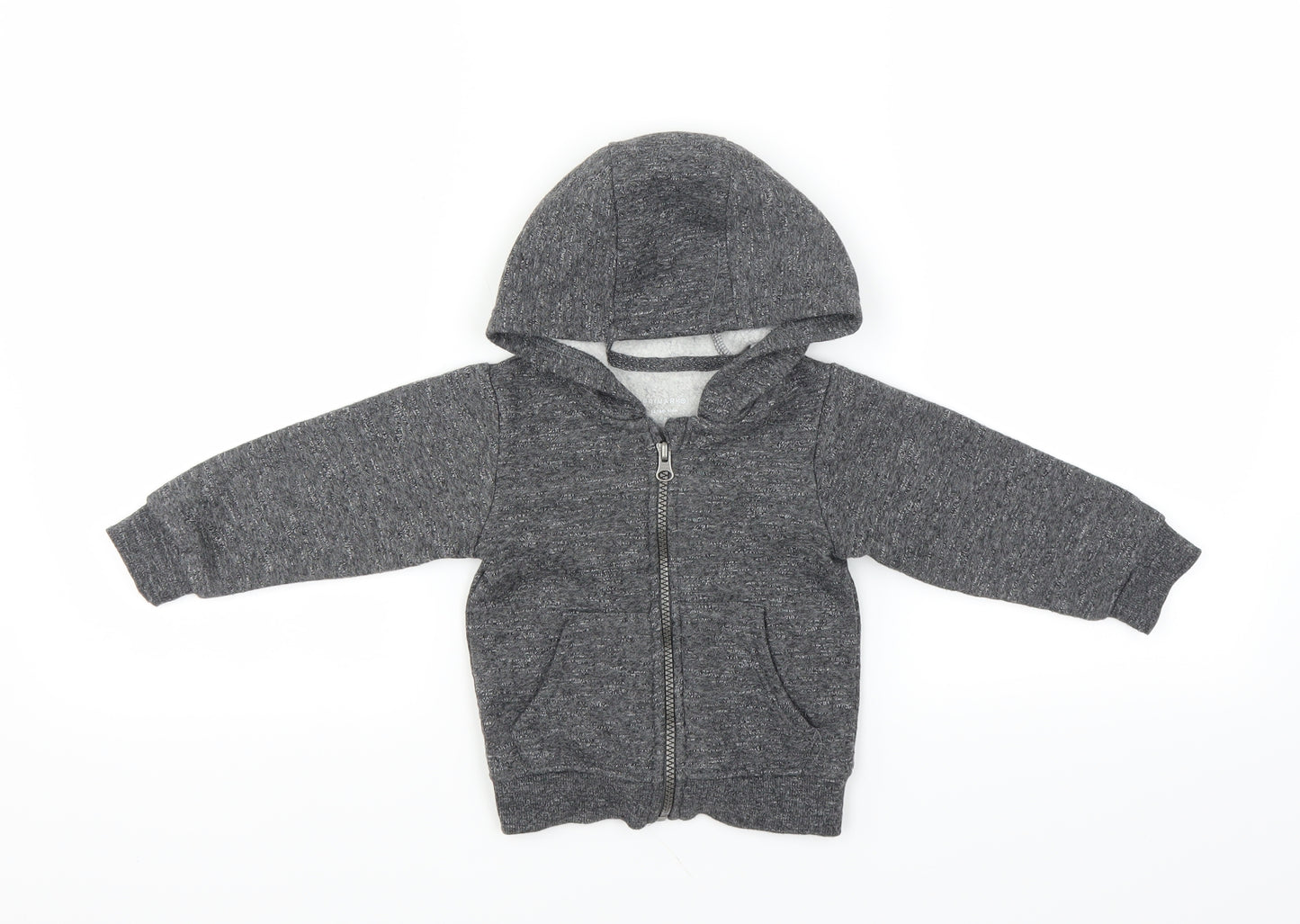 Primark Baby Grey   Full Zip Jumper Size 12-18 Months