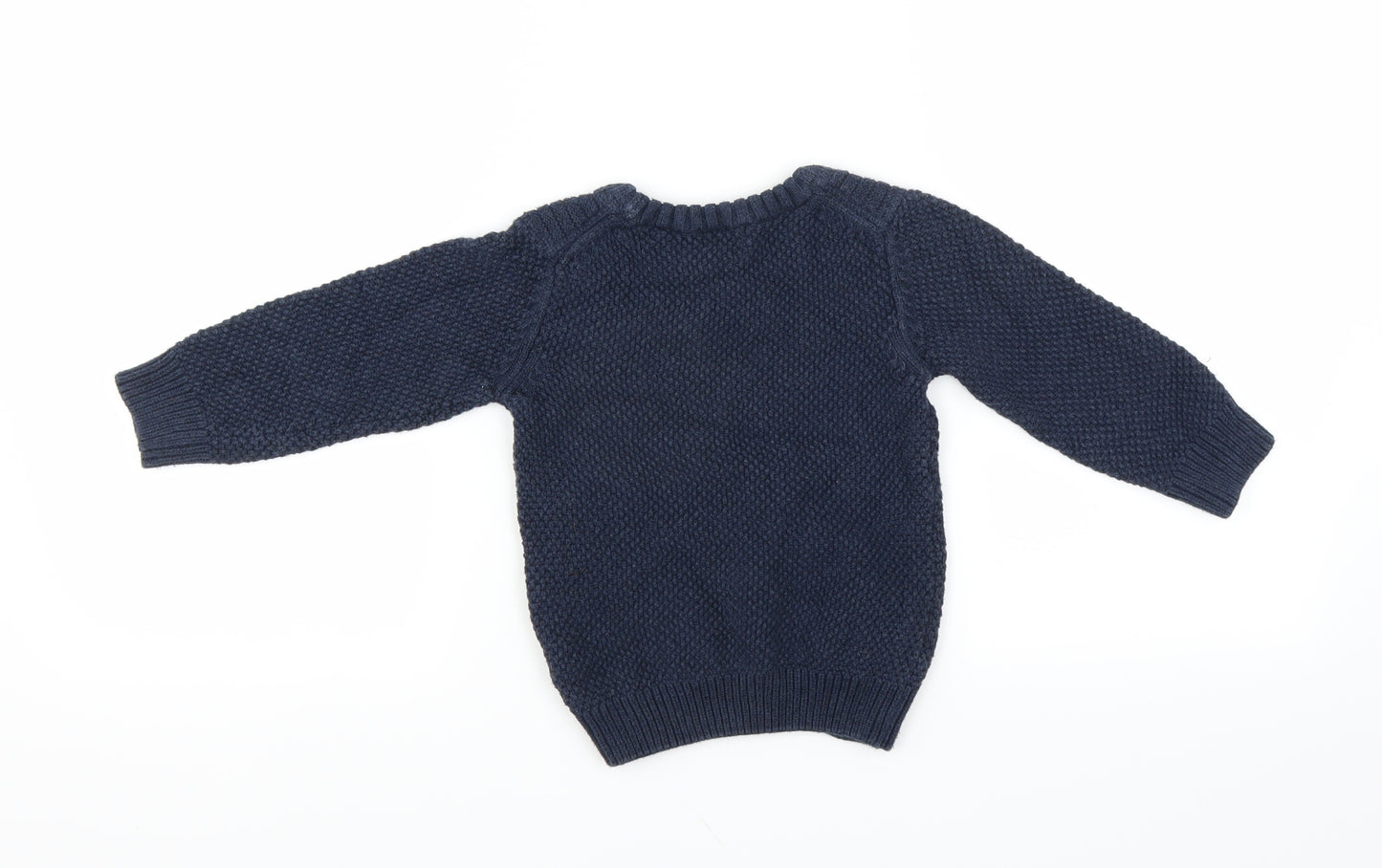 NEXT Boys Blue   Pullover Jumper Size 2-3 Years