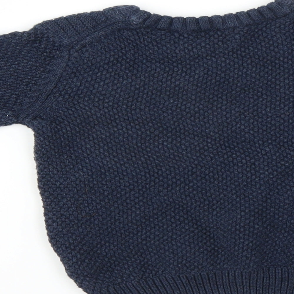 NEXT Boys Blue   Pullover Jumper Size 2-3 Years