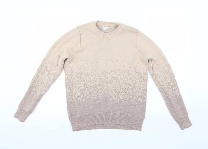 H&M Womens Pink Pullover Jumper Size S