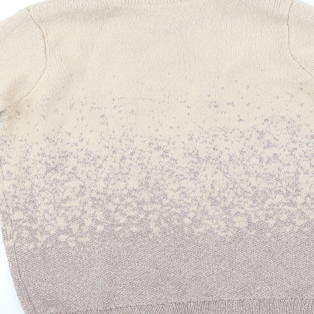 H&M Womens Pink   Pullover Jumper Size S