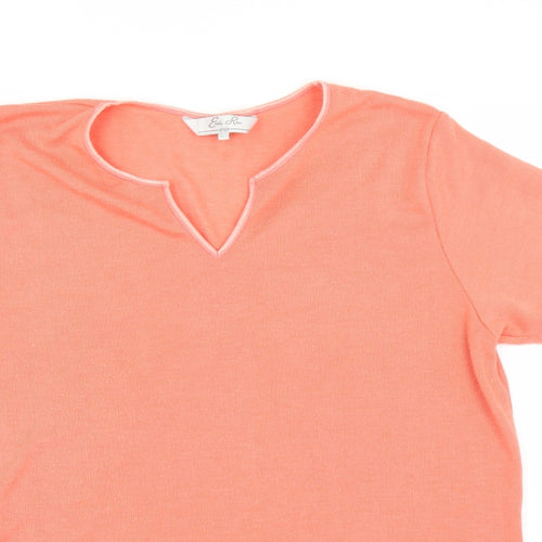 Emily Rose Womens Orange   Pullover Jumper Size 18
