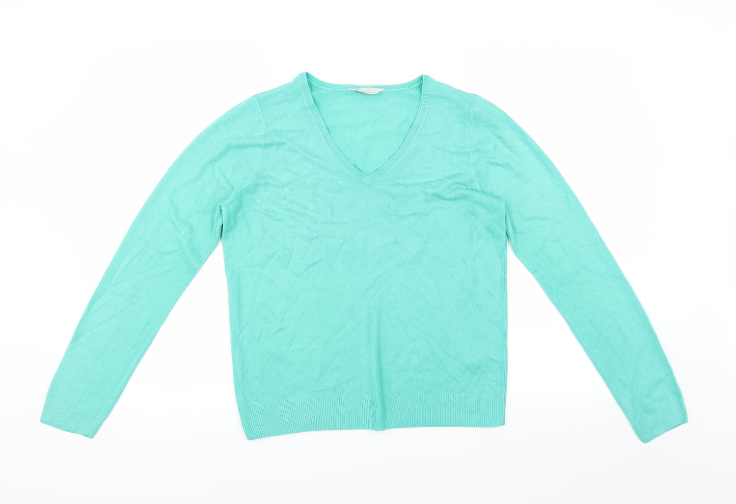 Love knitwear Womens Green   Pullover Jumper Size 12
