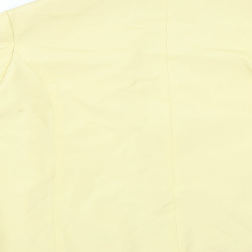 BM Womens Yellow   Jacket  Size M