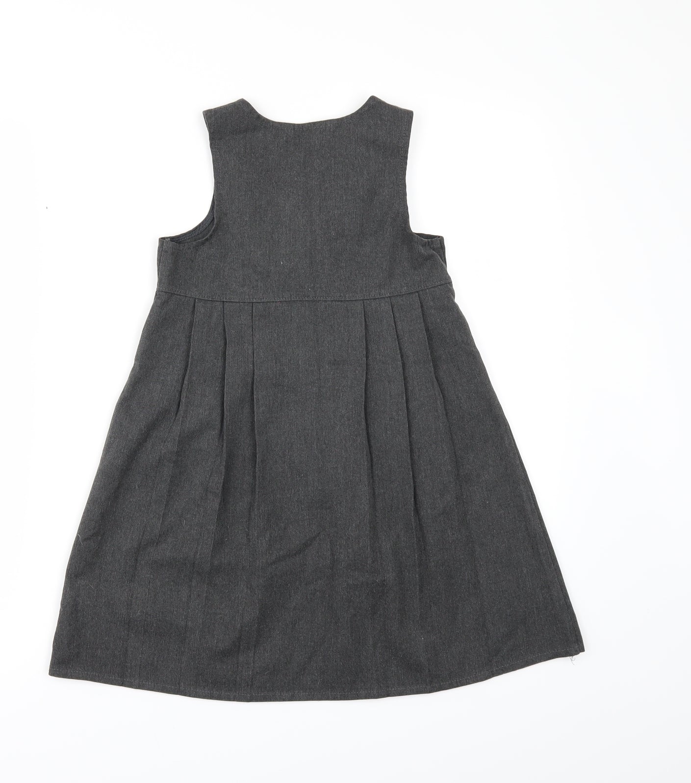 Marks and Spencer Girls Grey   A-Line  Size 5-6 Years
