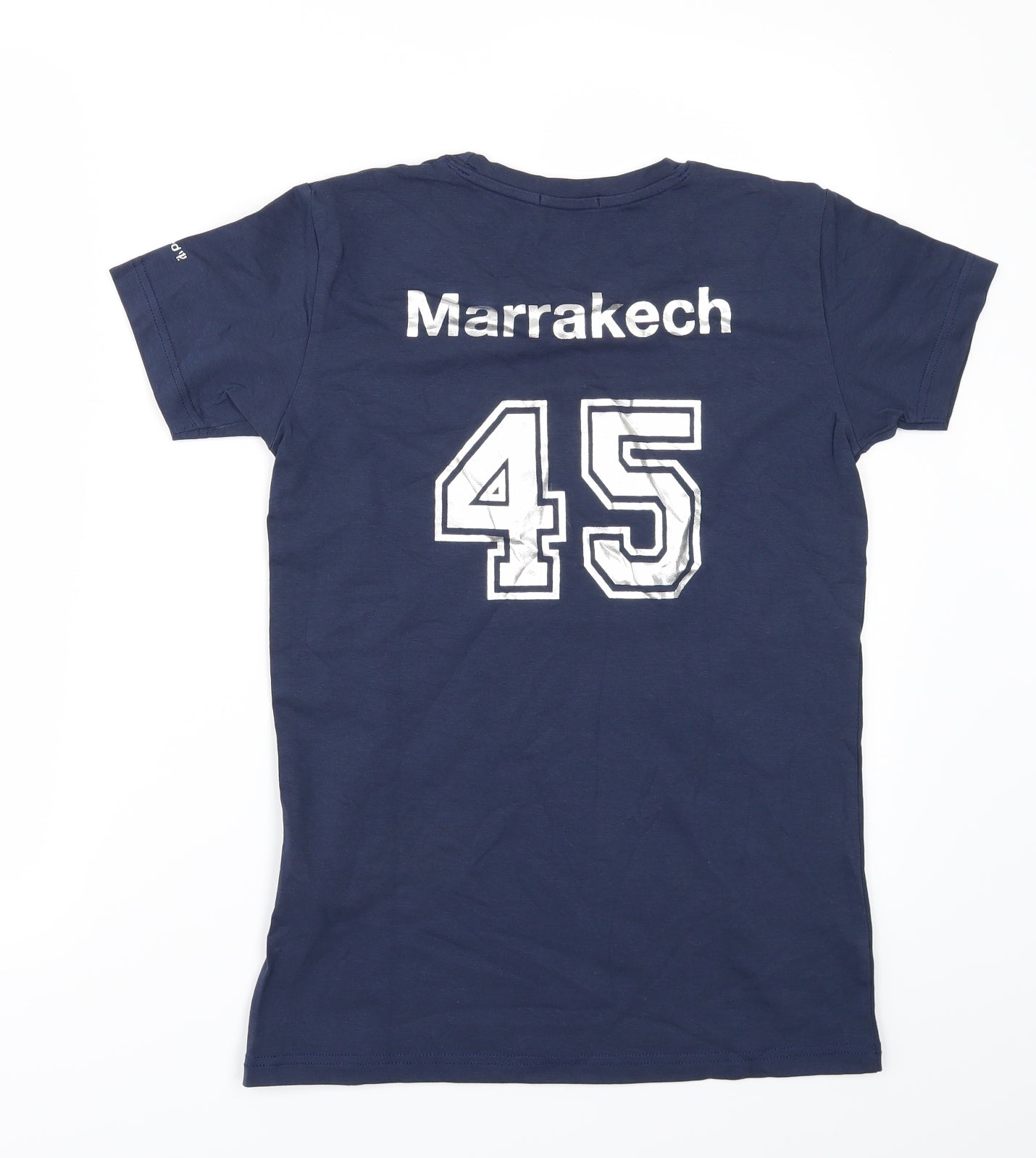 CLUBMEB Womens Blue   Basic T-Shirt Size M  - marrakech