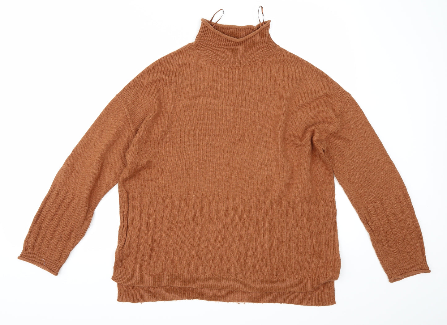 Marks and Spencer Womens Brown   Pullover Jumper Size S