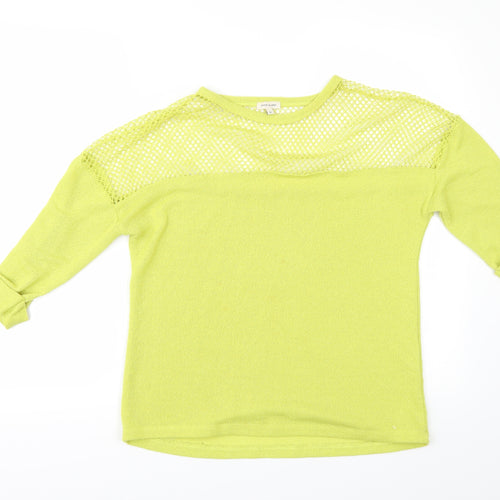 River Island Womens Green   Pullover Jumper Size 12