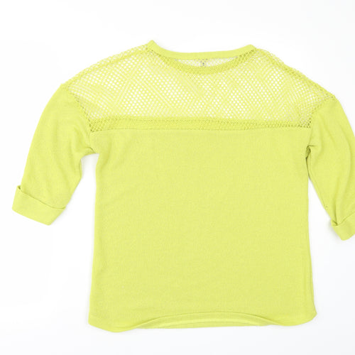 River Island Womens Green   Pullover Jumper Size 12