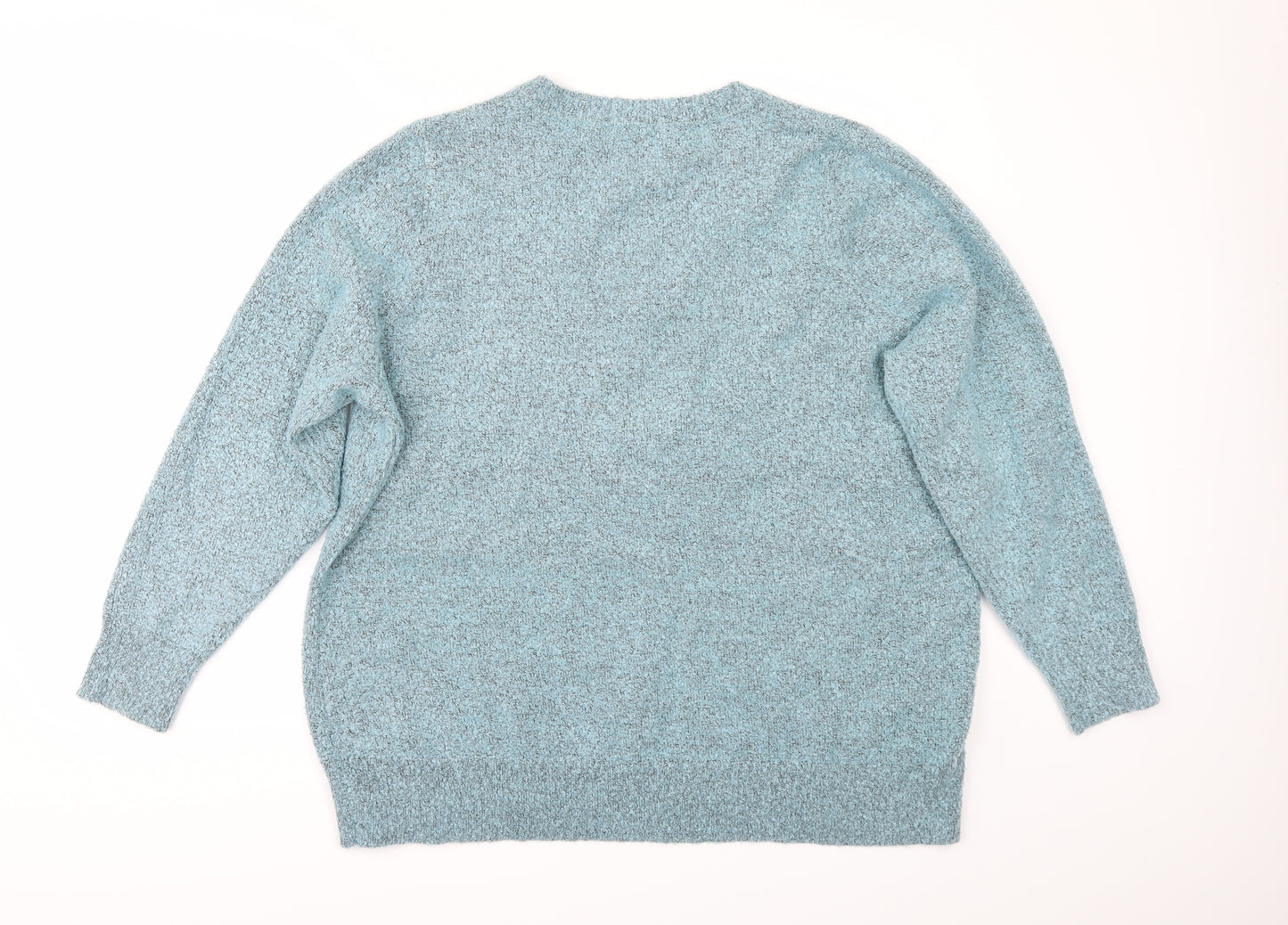 Bonmarché Womens Blue   Pullover Jumper Size XL