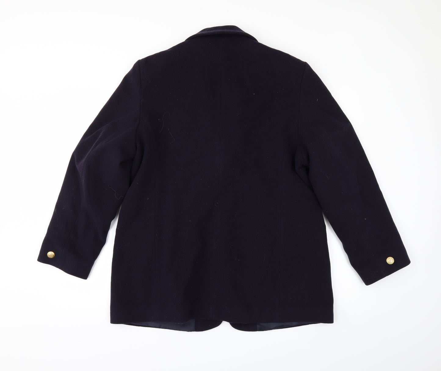 Imogen Womens Blue   Overcoat Coat Size 16