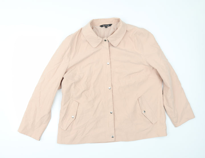 Bonmarché Womens Orange Jacket Size 14