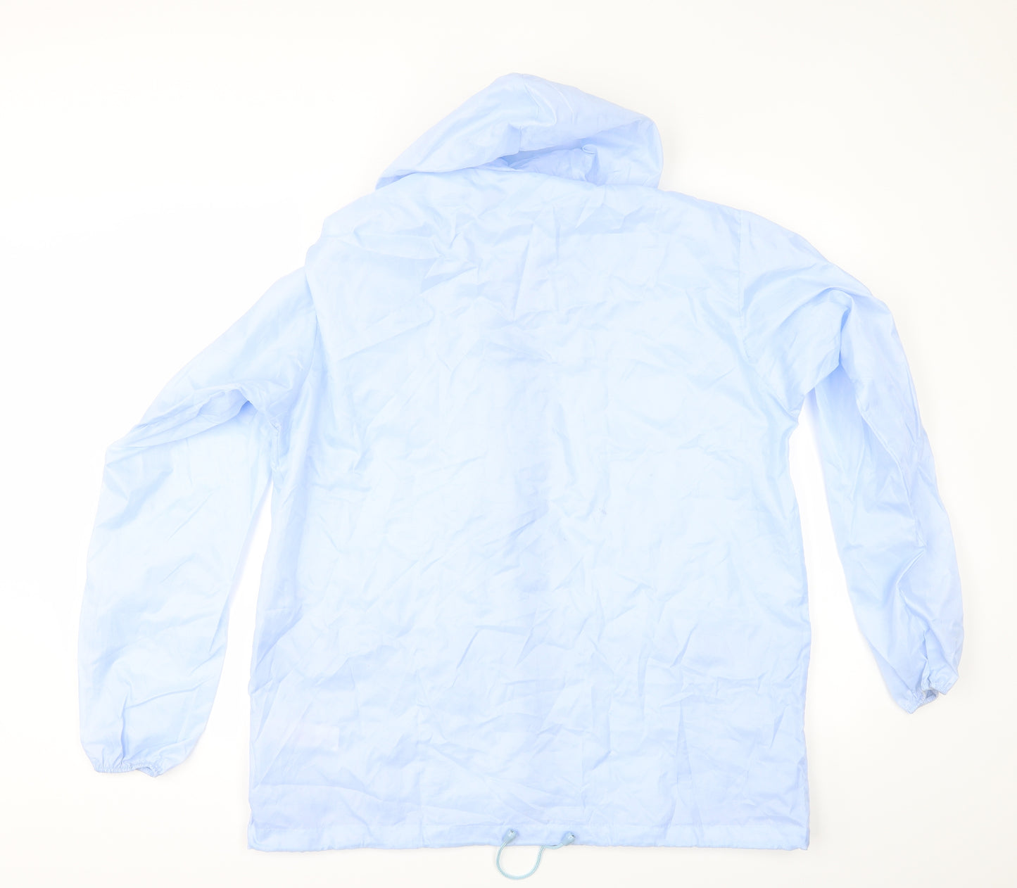 Boohoo Womens Blue   Windbreaker Jacket Size S