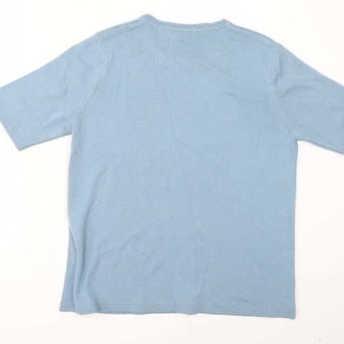 Cotswold Womens Blue   Pullover Jumper Size M