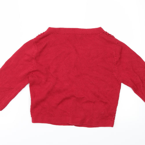mandolin Womens Red   Shrug Jumper Size 10
