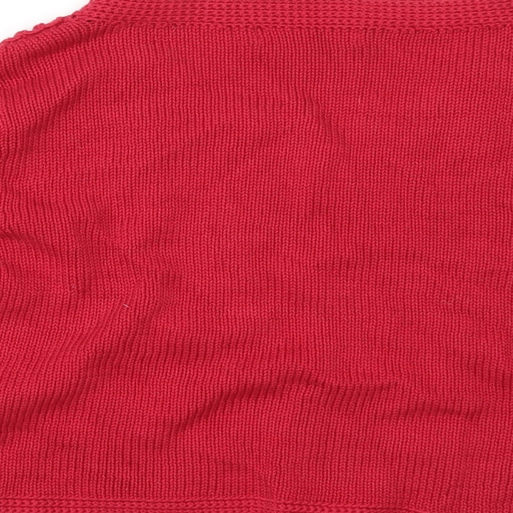 mandolin Womens Red   Shrug Jumper Size 10