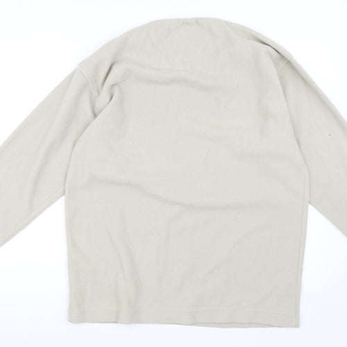 Box Office Womens Beige   Pullover Sweatshirt Size M  - Fleece