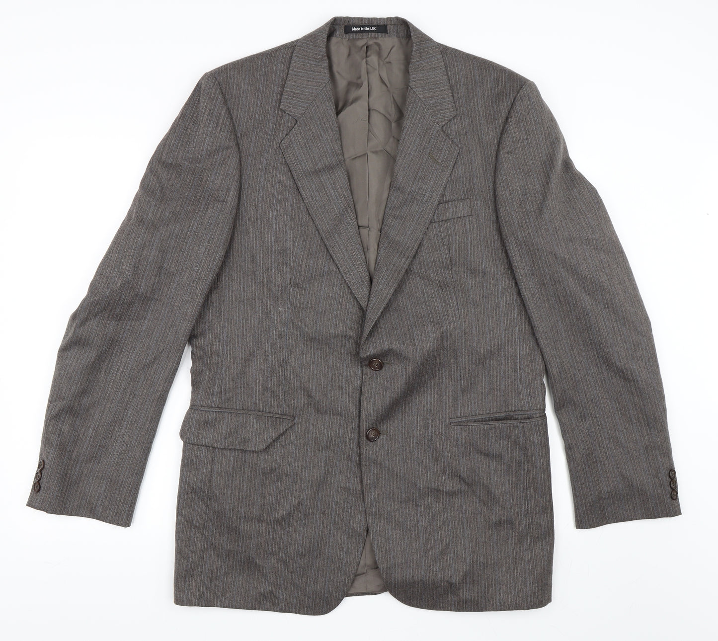 St Michael Mens Brown   Jacket Blazer Size 40