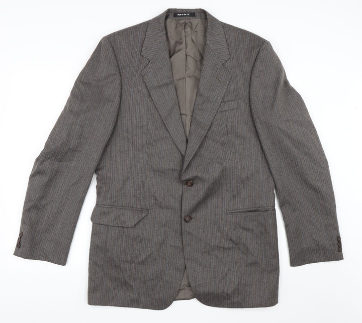 St Michael Mens Brown   Jacket Blazer Size 40