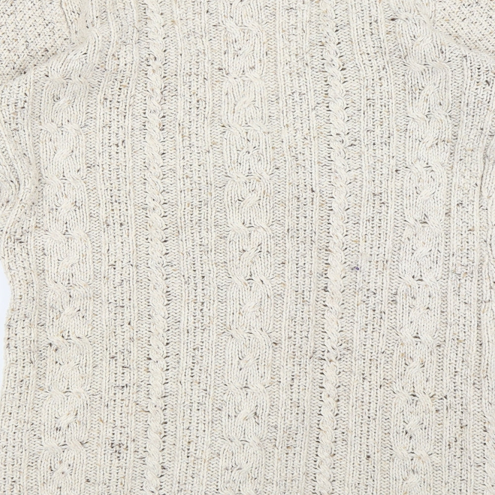 Papaya Womens Beige   Cardigan Jumper Size 10