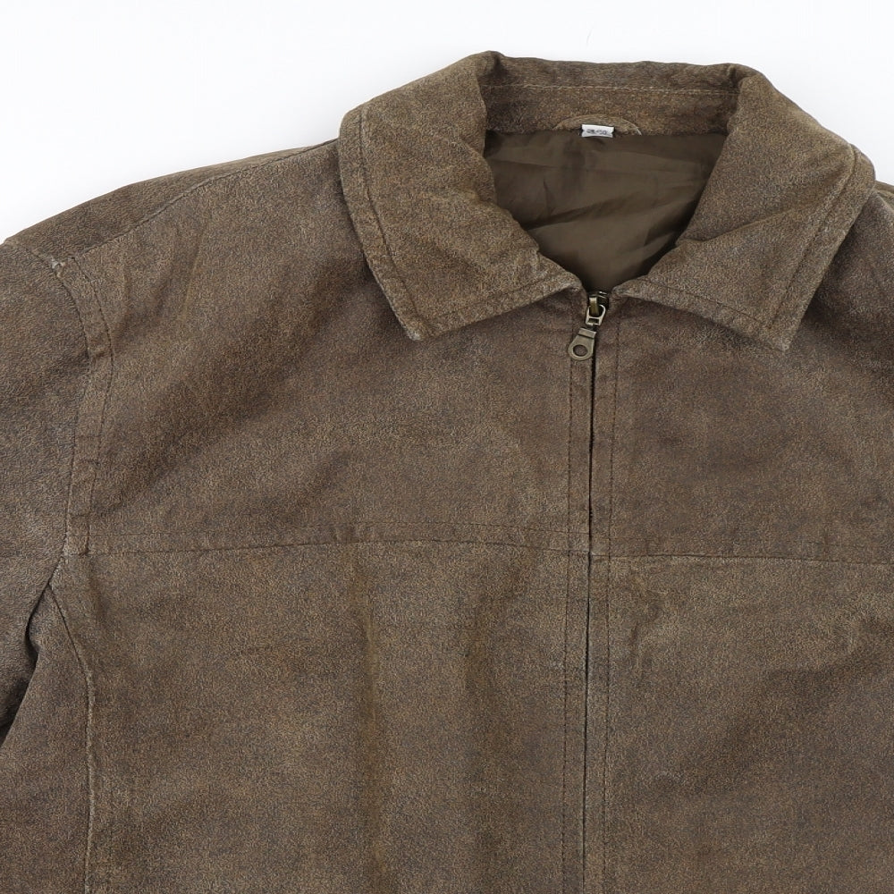 Preworn Mens Brown   Jacket Coat Size 50