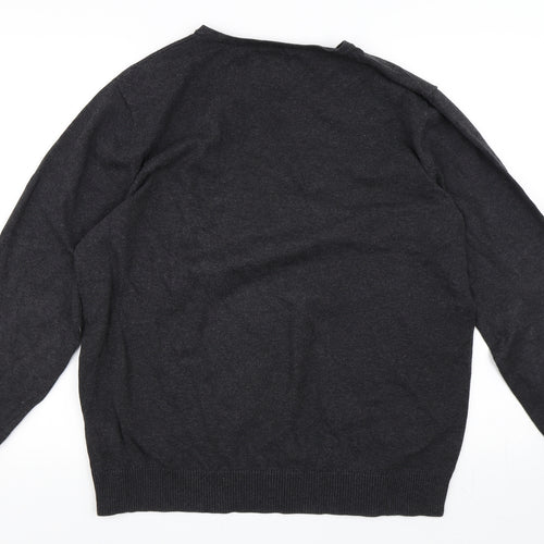BHS Mens Grey   Pullover Jumper Size L