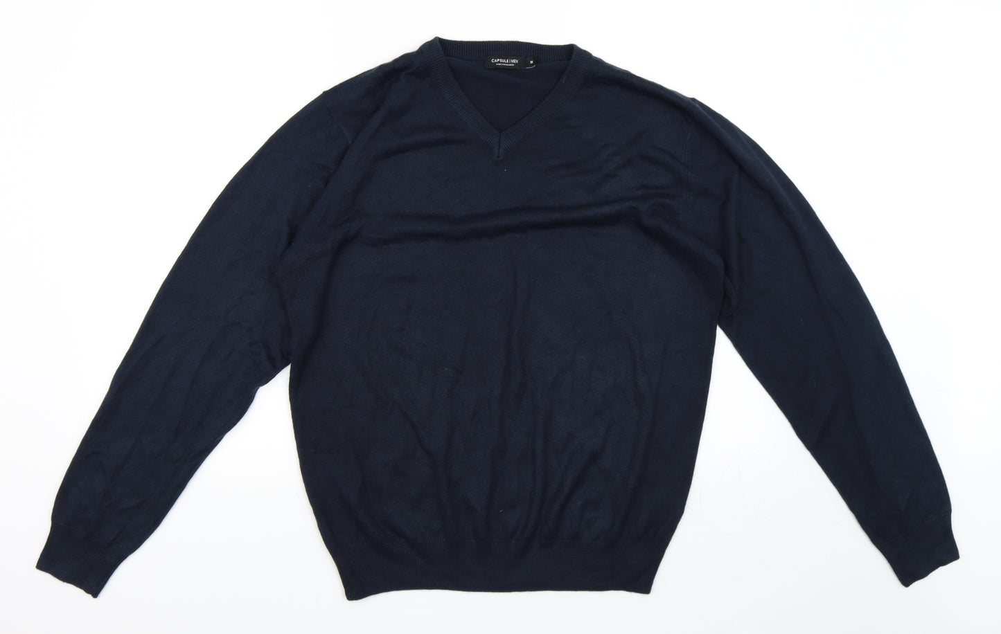 Capsule Men Mens Blue   Pullover Jumper Size M