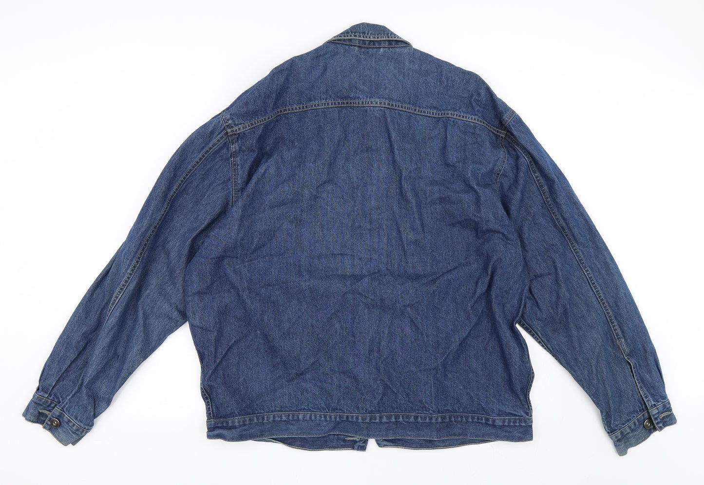 George Mens Blue  Denim Jacket  Size L  - Denim Jacket