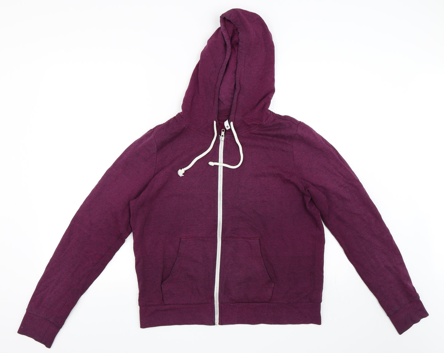 H&M Womens Purple   Full Zip Hoodie Size M