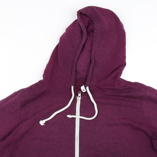 H&M Womens Purple   Full Zip Hoodie Size M