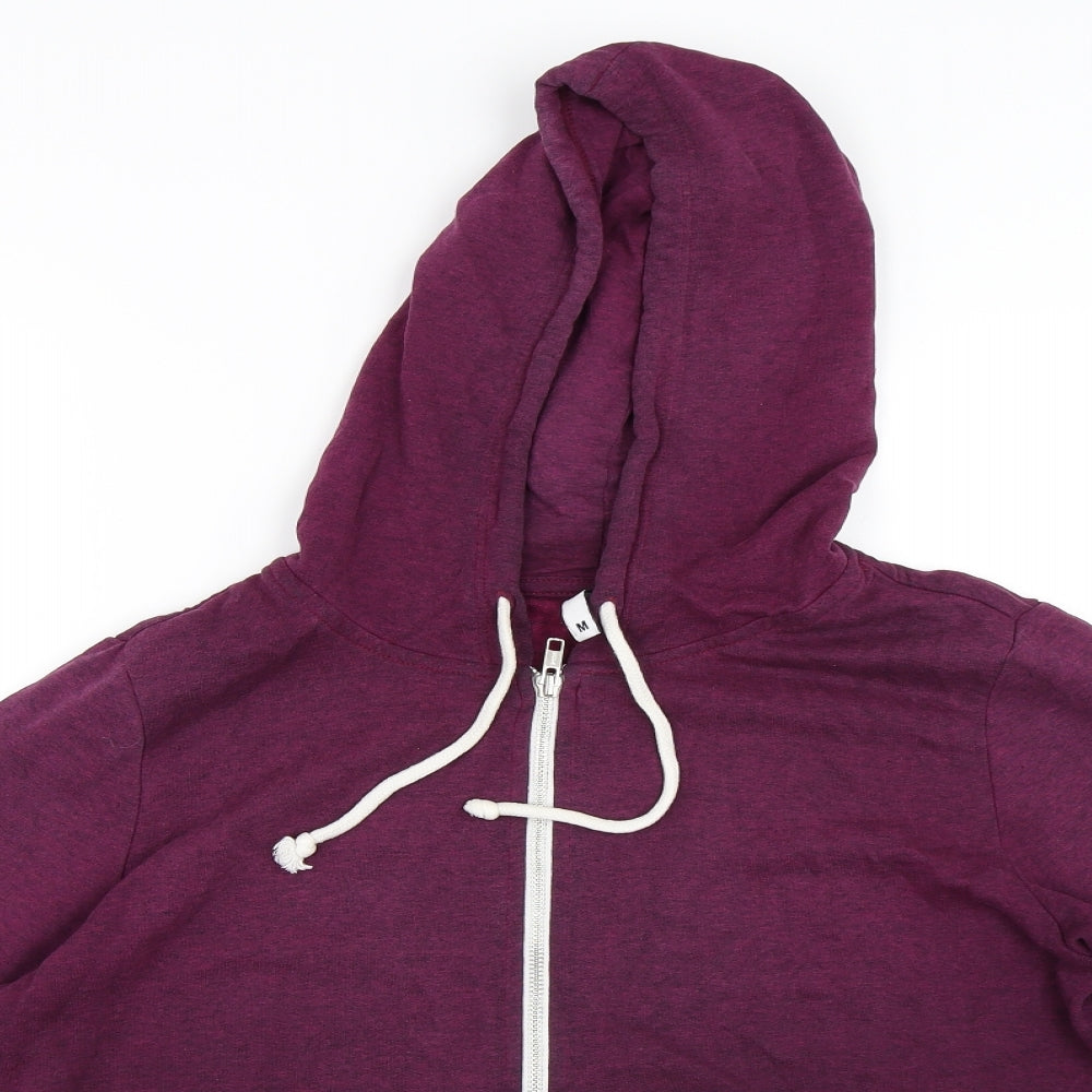 H&M Womens Purple   Full Zip Hoodie Size M
