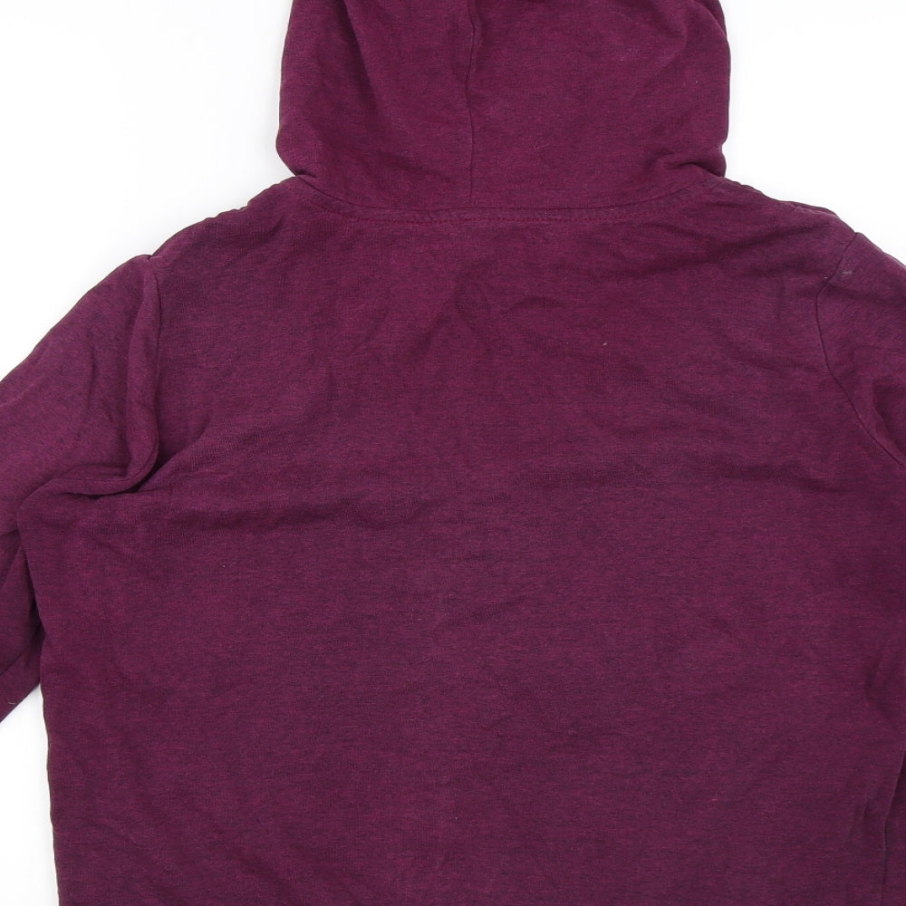 H&M Womens Purple   Full Zip Hoodie Size M