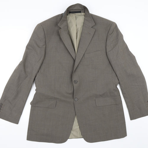 Marks and Spencer Mens Brown   Jacket Blazer Size 42