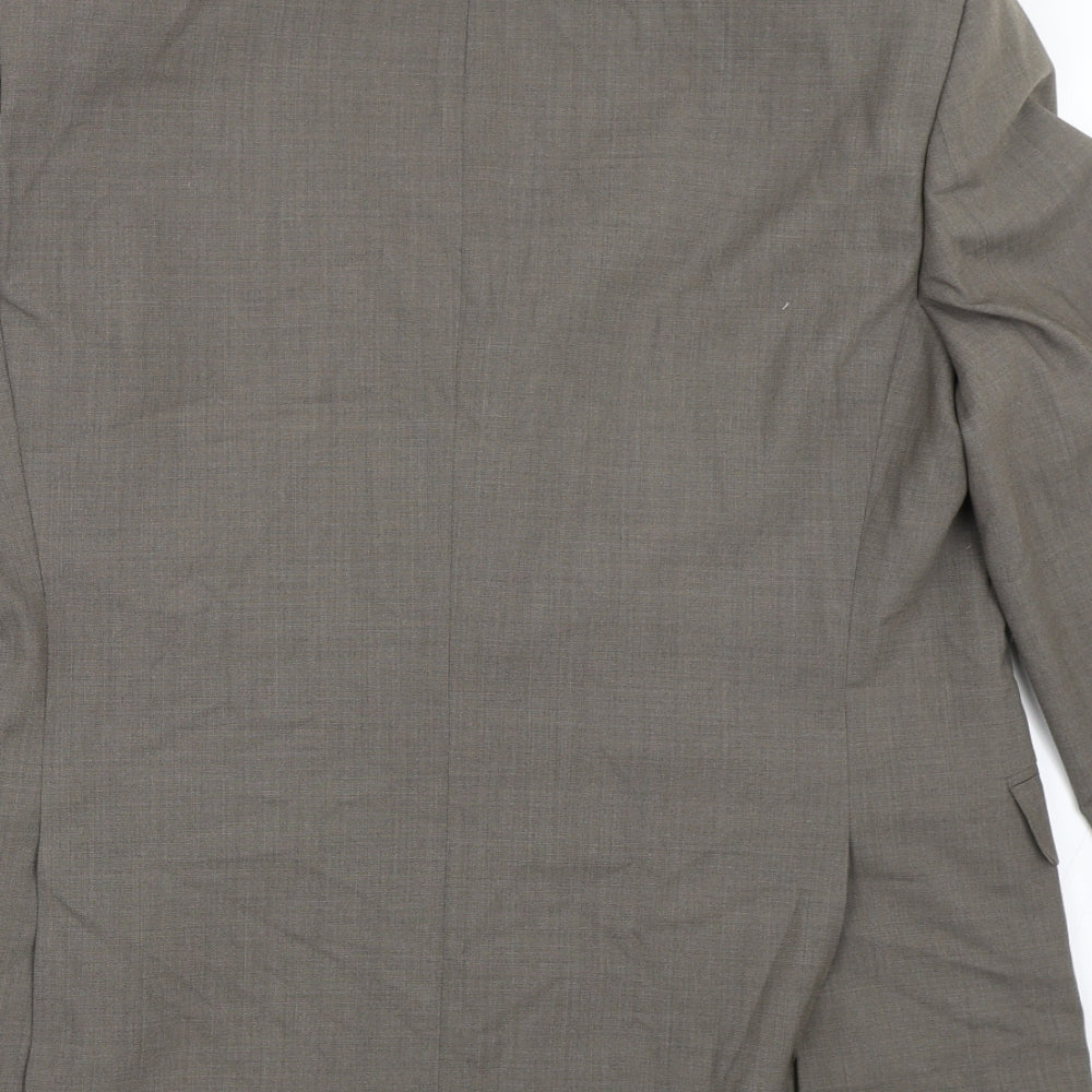 Marks and Spencer Mens Brown   Jacket Blazer Size 42