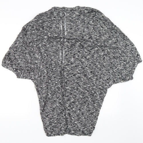 River Island Womens Black   Cardigan Jumper Size M  - Batwing Sleeve