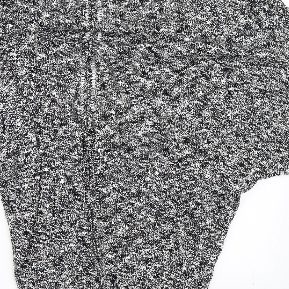 River Island Womens Black   Cardigan Jumper Size M  - Batwing Sleeve