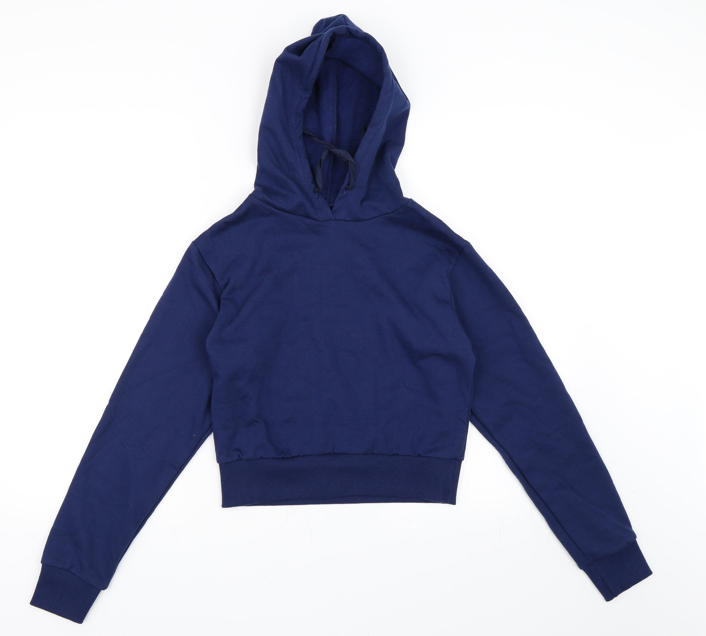 Preworn Girls Blue   Pullover Hoodie Size S