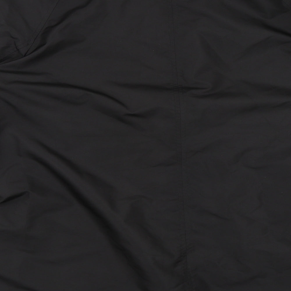 Preworn Womens Black   Rain Coat Coat Size XL  - Reversible Coat