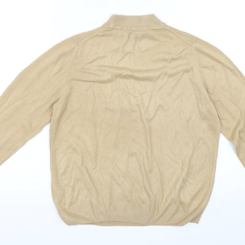 Marks and Spencer Womens Beige   Pullover Jumper Size 14
